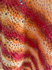 Handmade-Crochet Shawl Marigold Color