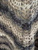 Handmade-Crochet Shawl Hickory Color