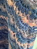 Handmade-Crochet Shawl Peaceful Color
