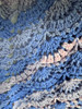 Handmade-Crochet Shawl Peaceful Color