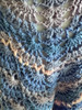 Handmade-Crochet Shawl Peaceful Color