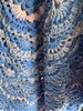 Handmade-Crochet Shawl Peaceful Color