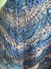 Handmade-Crochet Shawl Peaceful Color