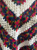 Handmade-Crochet Shawl Candyland Color