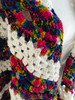 Handmade-Crochet Shawl Candyland Color