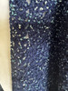 Handmade-Crochet Shawl Dark Blue Color