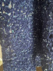 Handmade-Crochet Shawl Dark Blue Color