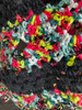 Handmade-Crochet Shawl Turquoise Mix Color