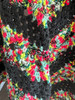 Handmade-Crochet Shawl Turquoise Mix Color