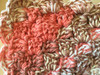 Brown,Orange,Cream Color Combo Mug Rugs. Hand Crocheted. 7W x 12L. 100% Cotton.