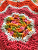 Baby Girl's 8 Point Spring Time Hand Crochet Blanket