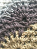 Vanilla Bean II Shawl. Hand Crocheted.