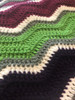 Afternoon Relax Hand Crochet Blanket. 62x70