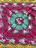 I Love Candy Hand Crochet Blanket. 72 x 70