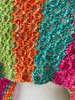 Happy Hand Crochet Shawl with Decorative Beads