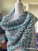 Ocean Breeze Hand Crochet Shawl/Wrap