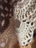 Cinnamon Swirl Hand Crochet Shawl