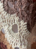 Cinnamon Swirl Hand Crochet Shawl