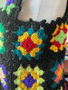 Midnight Fun Hand Crochet Blouse