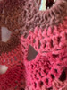 Strawberry Chocolate Hand Crochet Shawl