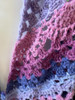 Blueberry Sky Hand Crochet Shawl