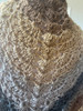 Tiramisu Shells Hand Crochet Shawl