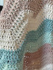 Beachglass Hand Crochet Shawl