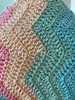 Peach Blossom Hand Crochet Shawl/Wrap