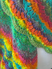 Over the Rainbow Hand Crochet Shawl