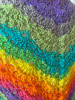Over the Rainbow Hand Crochet Shawl
