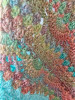 Radiant Rainbow Hand Crochet Shawl