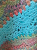 Radiant Rainbow Hand Crochet Shawl