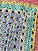 Pastel Cove Hand Crochet Baby Blanket