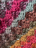 Desert Spring Hand Crochet Scarf. Two Sizes.