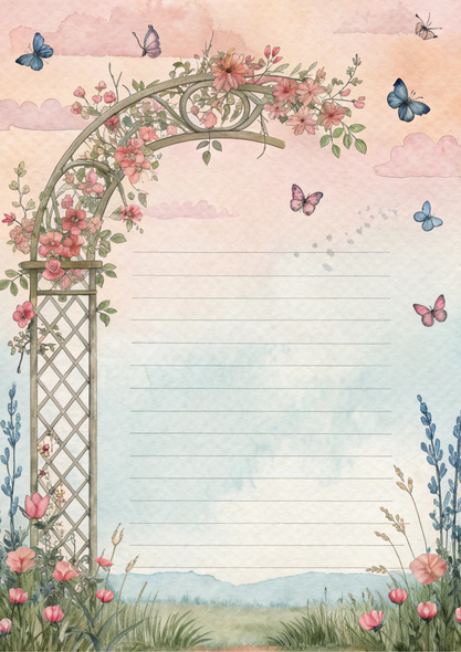 Butterfly Themed Notepads.
