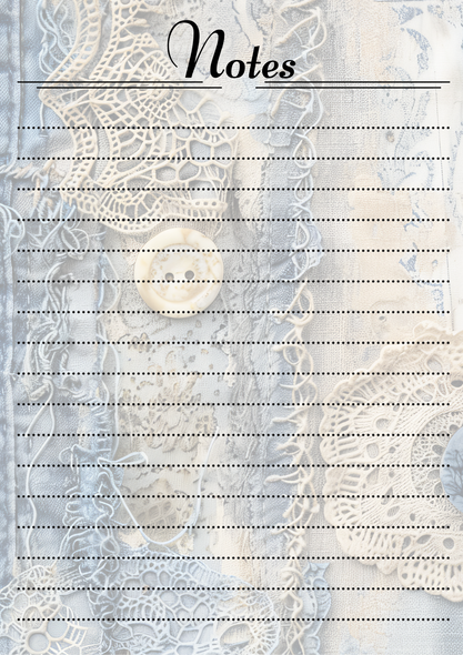 Denim Themed Notepads.