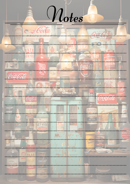 Retro Themed Notepads.