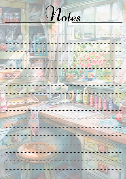 Sewing II Themed Notepads.