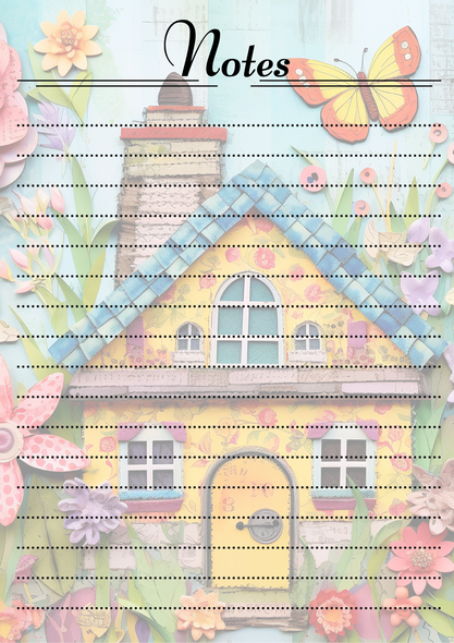 Spring Themed Notepads.