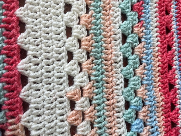 Twinberry Hand Crochet Baby Blanket