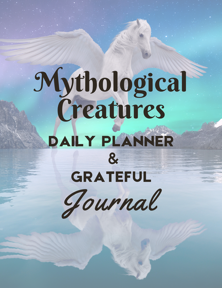 Wholesale-Mythological Creatures Planner & Grateful Themed Journal