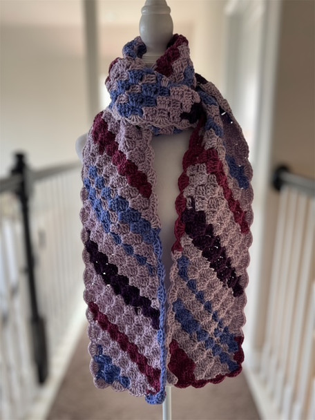 Destiny Heights Handmade-Crochet Scarf