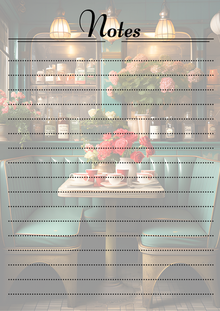 Retro Themed Notepads.