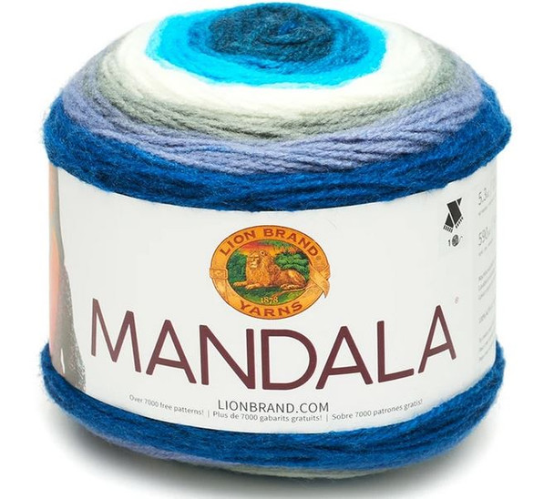 Lion Brand Mandala Yarn.