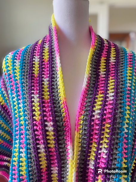 Just Like Easter II Hand Crochet Wrap