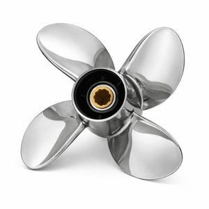 Suzuki 4-Blade Stainless Steel Propeller 14-1/4 x 27 990C0-00622-27P