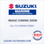 Suzuki DF300T Lower Unit, 25-Inch Standard Rotation 50040-98804-0EP