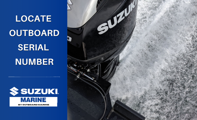 How to Find the Serial Number on a Suzuki Outboard, Even if the Plate Is Missing