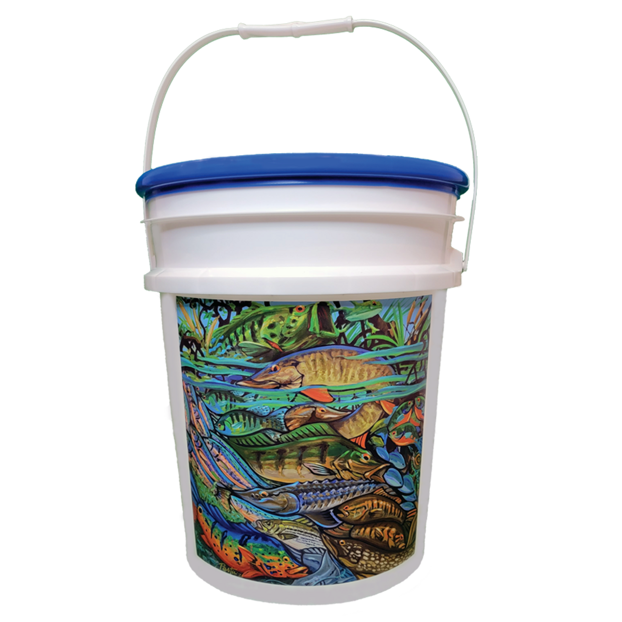 5-Gallon Bucket With Rope Handle, Angler Bucket