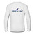 Image alt text: Stay cool on the water with the Drop A Line Abstract Logo shirt—a perfect choice for deep-sea fishing adventures. Crafted from 100% Polyester Xtreme Tek, this lightweight, long sleeve shirt offers breathability and UV protection. Elevate your offshore style and performance.